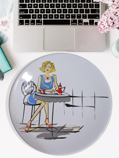 Assiette de service à café Cool Women 6 pièces | Keramika