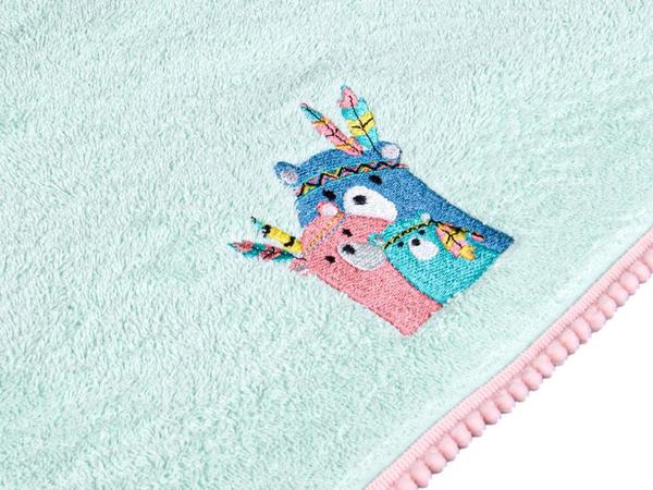 Serviette bébé Friend Bears Vert