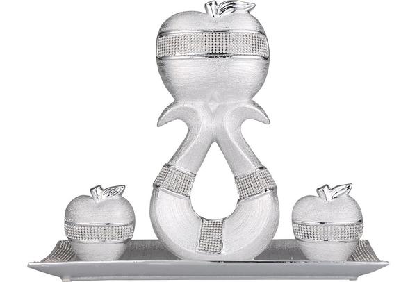 Almina 4 Parça Dekoratif Biblo | Al-2362-silber