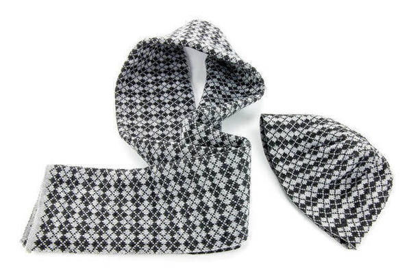 Bonnet et écharpe à motifs en lycra - 1