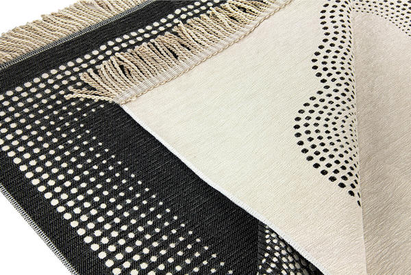 Mihrap Desenli Düz Şönil Seccade Krem