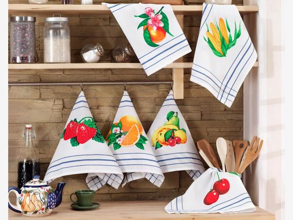 Fruits 12lı Mutfak Peçete Seti