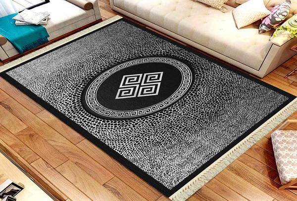 Roland 5'li Yıkanabilir Halı Seti | Gri | roland-3328-grey