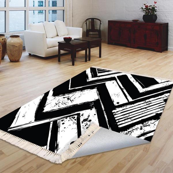 Milano Yıkanabilir Dekoratif Halı Kaymaz Taban | 8mm | MLN-HS401-1