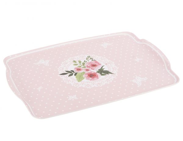 Tantitoni | Butterfly Effect Pembe Kaydırmaz Tepsi