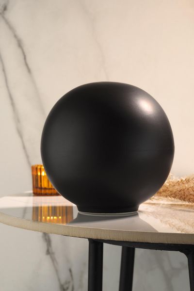 Kütahya Porselen Modern 19 cm Kure Mat Siyah