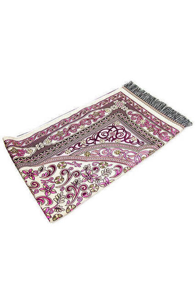 سجادة صلاة فاخرة للغاية - لون زهري