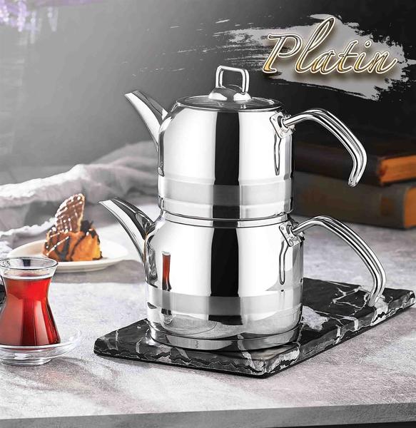 Enza Midi | Çaydanlık | Paslanmaz Çelik | 2.5 lt. | Gümüş