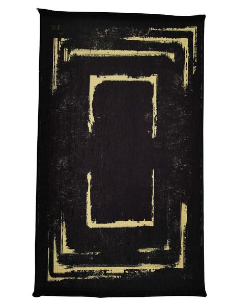 Kozzy Home Tapis antidérapant à base tissée à franges 80x150