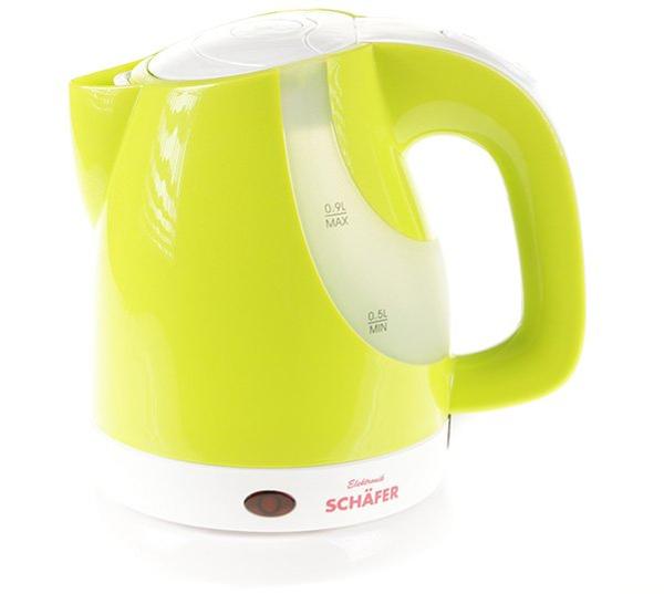 Schäfer 0,9 lt. Kettle / Su Isıtıcı | Yeşil | 21097-G