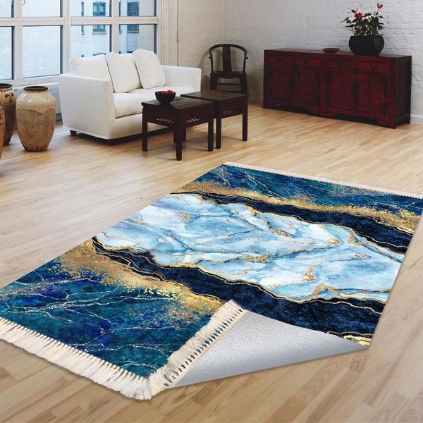 Milano Yıkanabilir Dekoratif Halı Kaymaz Taban | 8mm | MLN-DOT-HT319