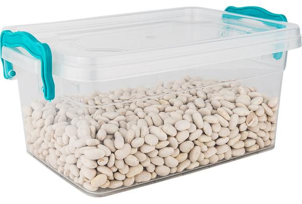 Violet 6 Adet Kapaklı Saklama Kutusu 4.5 Litre | İstiflenebilir | 469-Mix