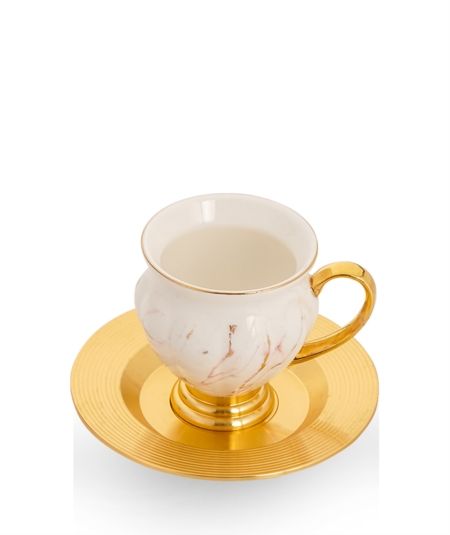 Porselen 6 Li Fincan Set