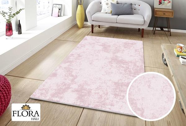 Flora Schäfer Lux | Neva | Yıkanabilen Halı | Pudra | F-2092-Rosa