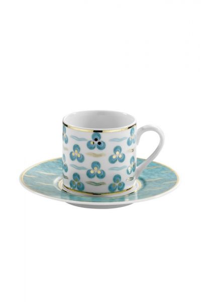 Kütahya Porselen Çintemani 9728 Desen Kahve Fincan Takımı