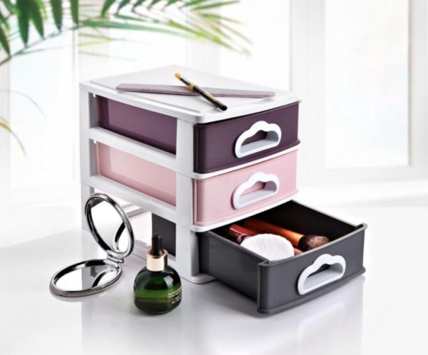 Emhouse 3'lü Organizer Çekmeceli Düzenleyici