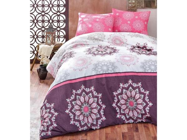 Elsa Çift Kişilik Nevresim Takımı Mor