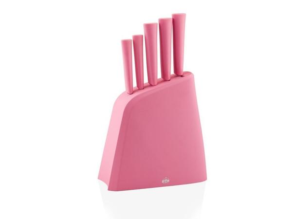 Taç Stark 6 Parça Bıçak Seti | Pembe | Paslanmaz Çelik | TAC-7502