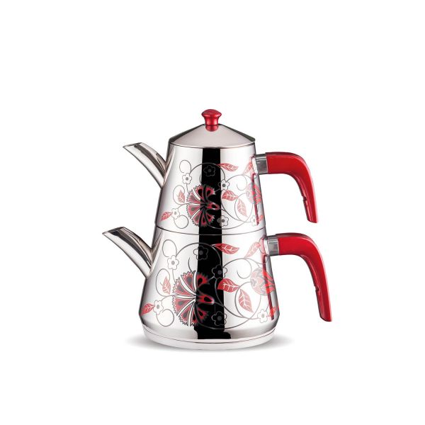 FMS | Piramit Dekorlu Çaydanlık