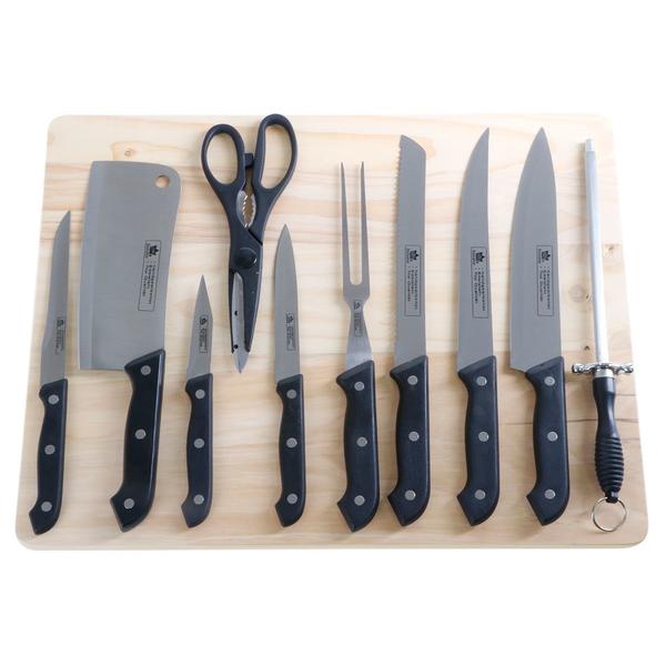 Dekonaz Bıçak Seti 11 Parça Paslanmaz Çelik | Messerset11tl