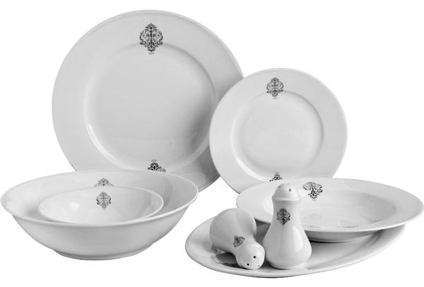 Schäfer 28 Parça Porselen Yemek Takımı Yuvarlak | Beyaz | 6 Kişilik | 30993