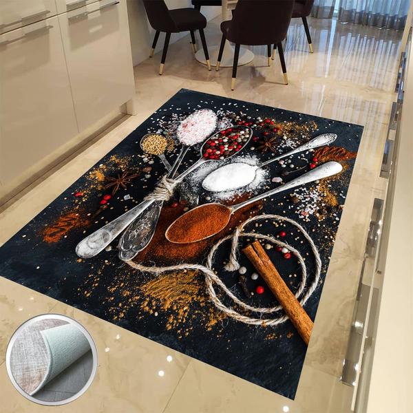 Milano Yıkanabilir Dekoratif Halı Kaymaz Taban | 8mm | MLN-NEWHM583-1