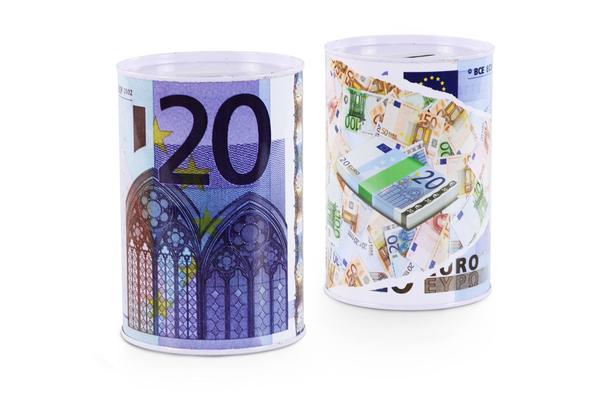 Dekonaz 20 Euro Para Desenli Kumbara Kutusu | 999395-20-2