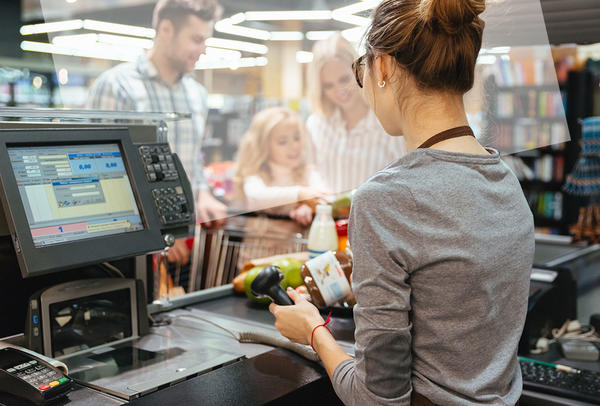 Dekonaz Tükürük Koruyucu | Market Kasiyer Koruyucu | PVC | WSM-0001-50x100