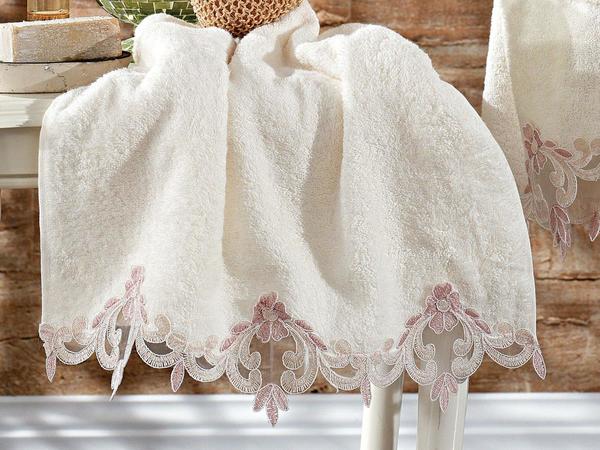 رداء استحمام لشهر العسل من مينيل فضي بيج فاتح