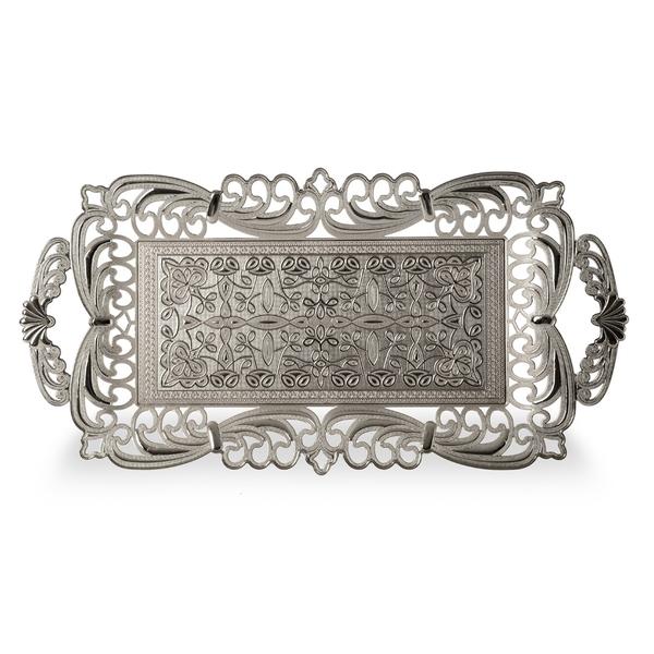 İpek Züccaciye | Gümüş Metal Tepsi