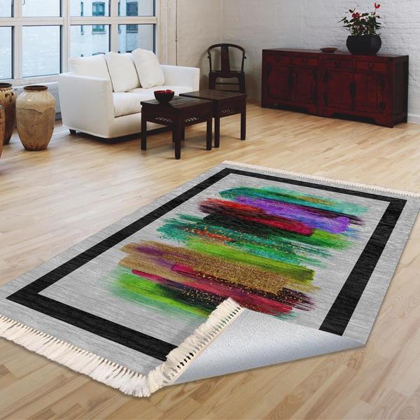 Milano Yıkanabilir Dekoratif Halı Kaymaz Taban | 8mm | MLN-HS251-1