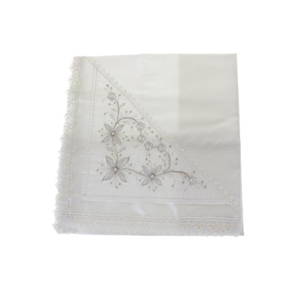 Çeyizlik Bohça Örtüsü | Krem | bohca-03