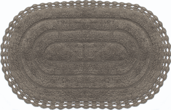 Dematex Banyo Paspas Seti %100 Pamuklu Kahverengi 2 Parça