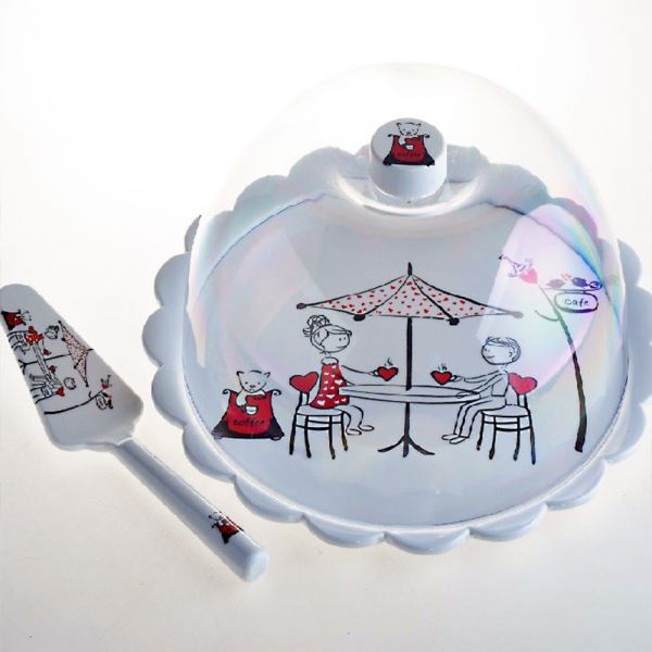 Dôme de gâteau de conte de fées 29 cm | K+