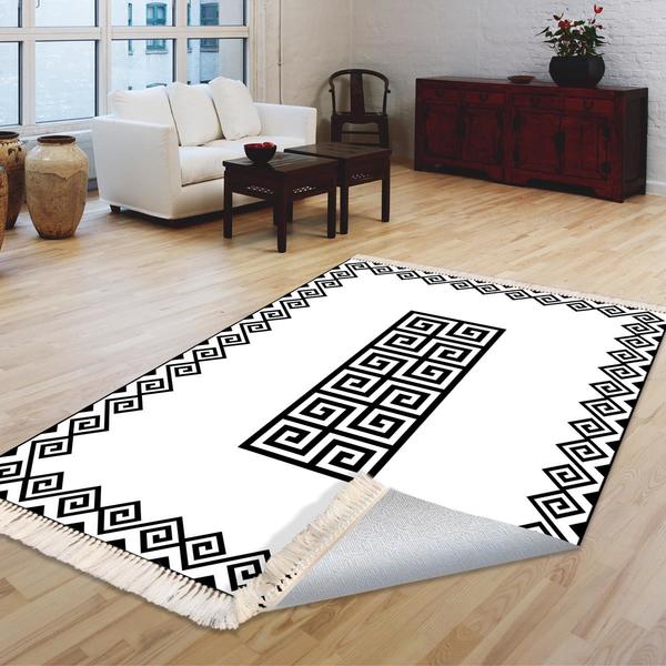 Milano Yıkanabilir Dekoratif Halı Kaymaz Taban | 8mm | MLN-DOT-HT838