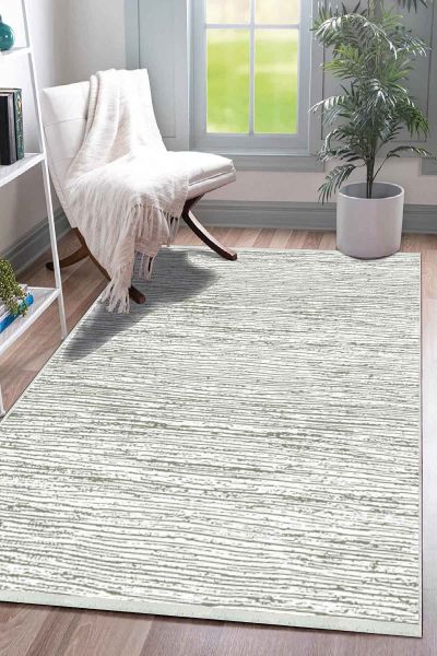 Birkilim Yıkanabilir Dekoratif Halı İpeksi Kaymaz Taban | MLN-IP-SD-379