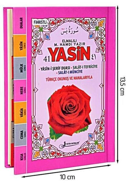 Yasin Book - Pocket Boy - 128 Pages - Fetih Publications - Mevlüt Gift