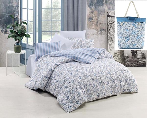 Soley Çanta Hediyeli Tek Kişilik Nevresim Takımı Lenita