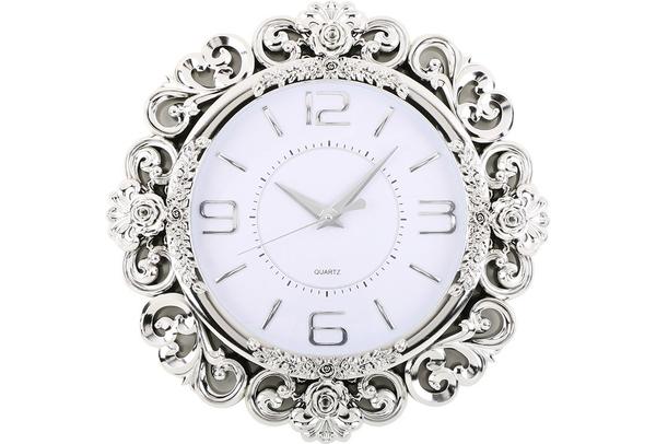 Almina Duvar Saati | Gümüş | Al-2140-s