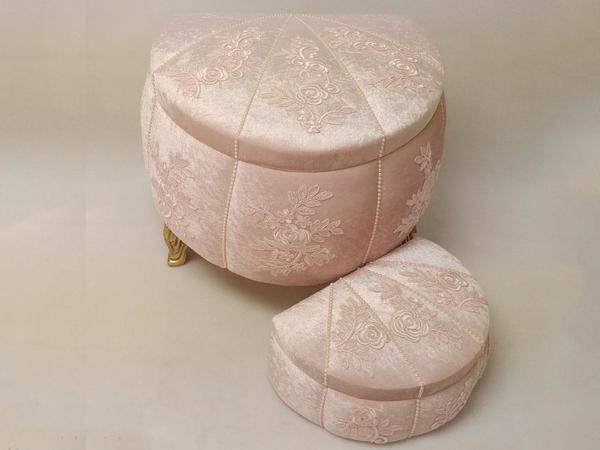 D Model 2'li Çeyiz Sandığı Pudra