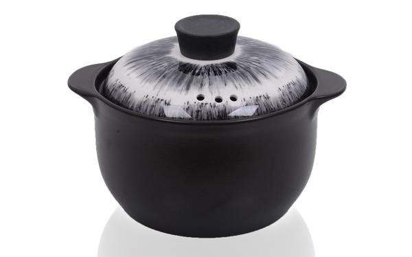 Bayev 3300 ml Porselen Güveç Tencere Mermer 800241