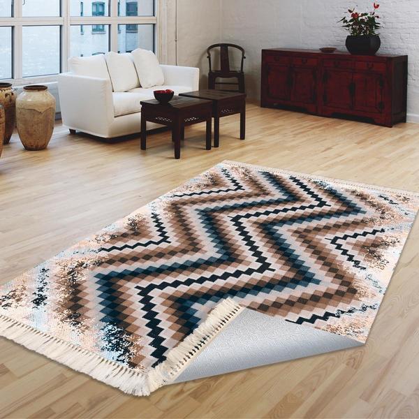 Milano Yıkanabilir Dekoratif Halı Kaymaz Taban | 8mm | MLN-DOT-HT115