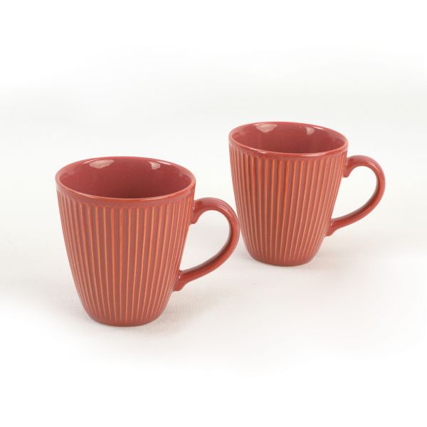 Keramika | Turuncu Myra 2 Adet Kupa 10 Cm