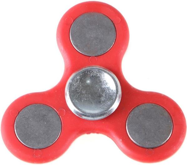 Kırmızı Metal Ağırlıklı Stres Çarkı 75 mm