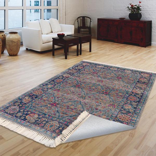 Milano Yıkanabilir Dekoratif Halı Kaymaz Taban | 8mm | MLN-DOT-HT758