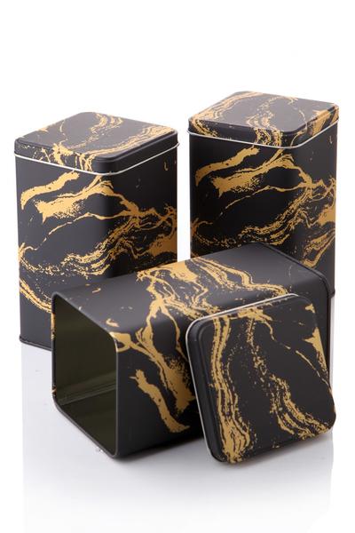 3 قطع مجموعات تخزين معدنية عتيقة