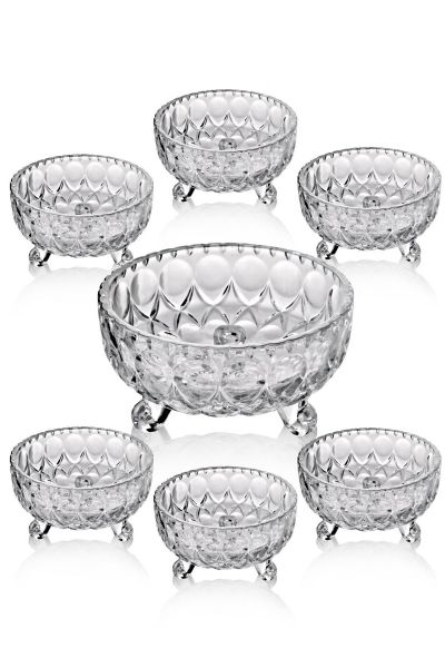 Queen's Kitchen | Kristal Cam 7 Parça Servis Takımı