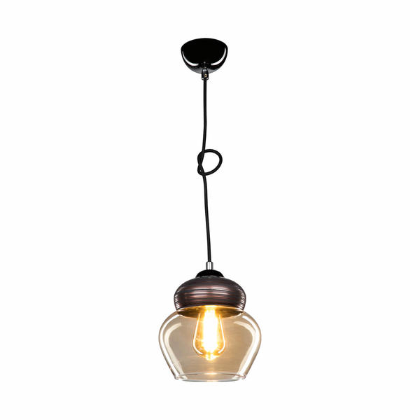 Luna Single Pendant Lamp Copper