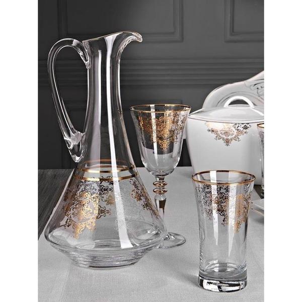 Neva Elisa Cam Seti | 49 Parça | 12 Kişilik | N2422