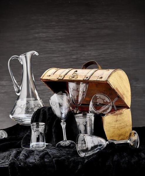 Neva Parmida Exklusiv Cam Seti | 49 Parça | 12 Kişilik | N2552